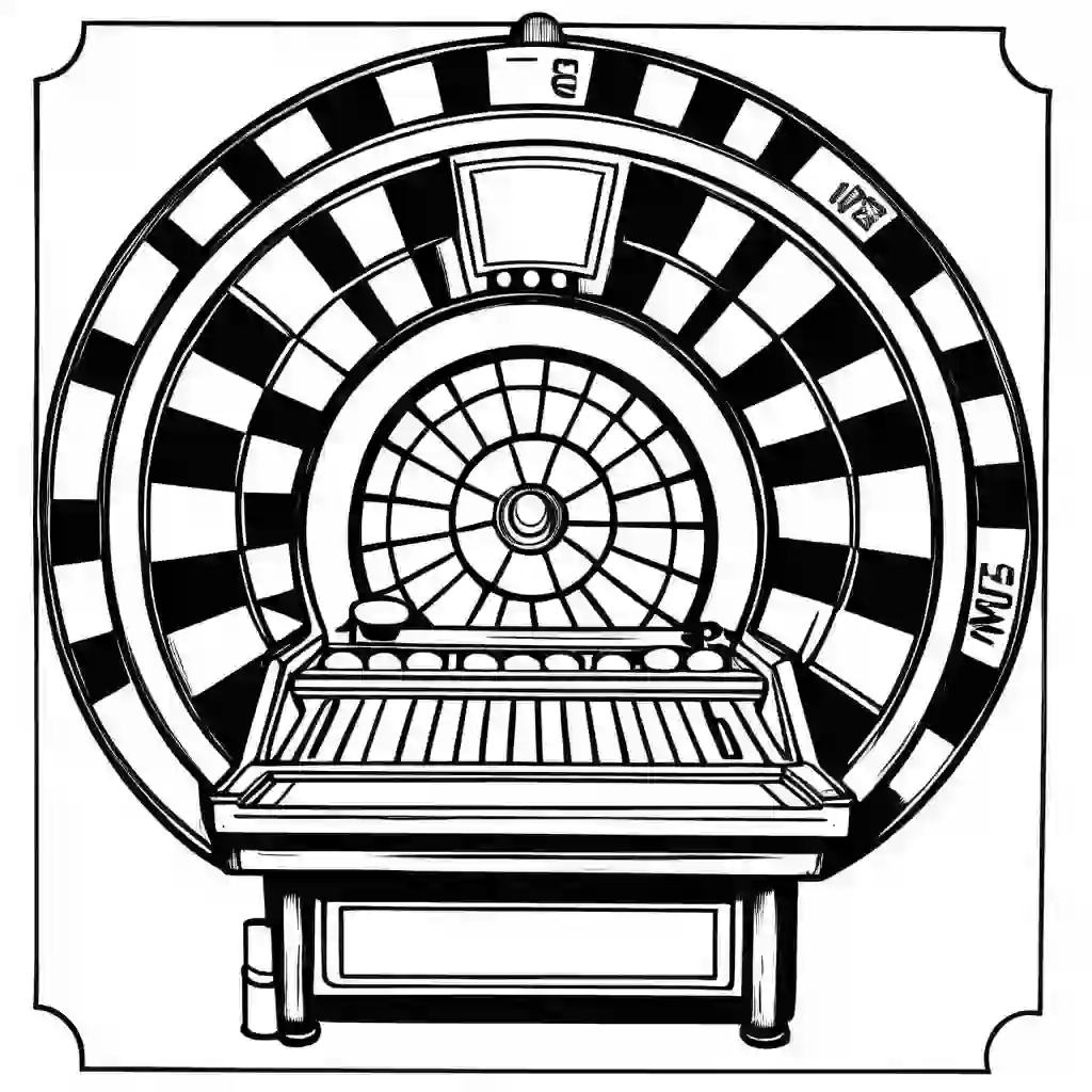 Carnival Games coloring pages